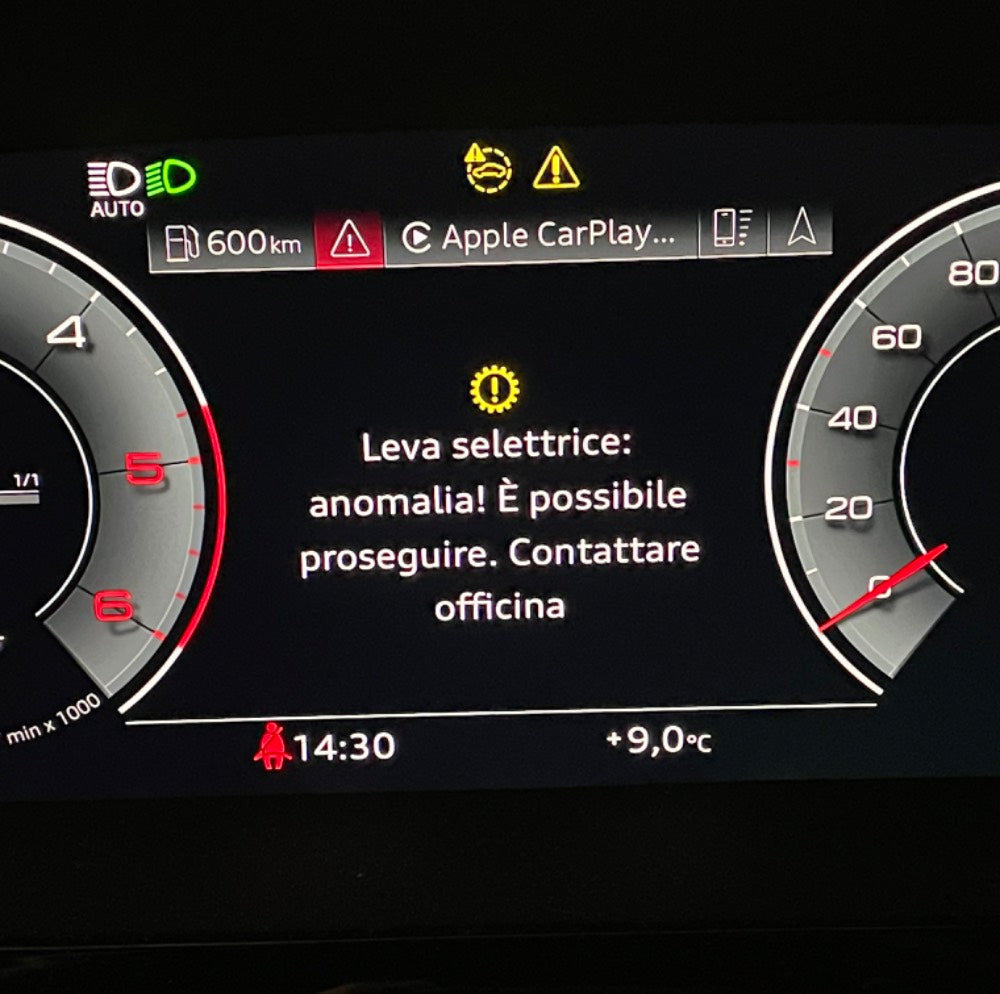 Revisione Leva selettrice cambio Audi A3 8Y (2020 in poi)